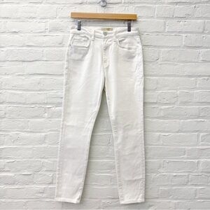 CQY || Skim Straight Leg Jeans White 28